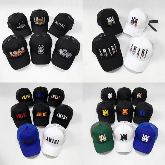 Cross-border Trendy Brand AMIR Hat High Street European and American Men's and Women's Baseball Cap Embroidered Old Korean Sunshade Cap