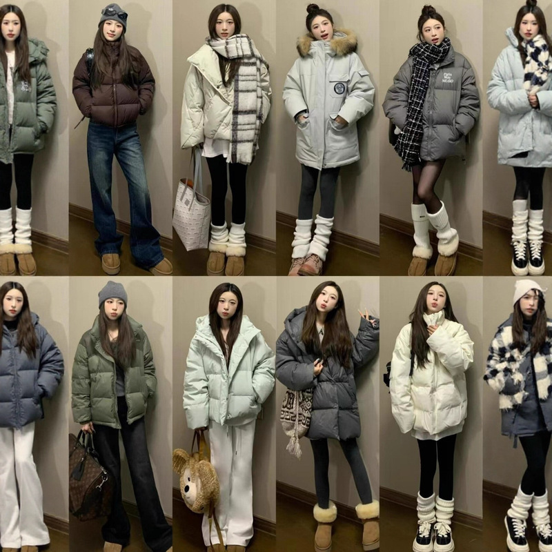 十三行批发货源2025年新款女羽绒服纯鸭绒保暖时尚气质显瘦高级感|undefined
