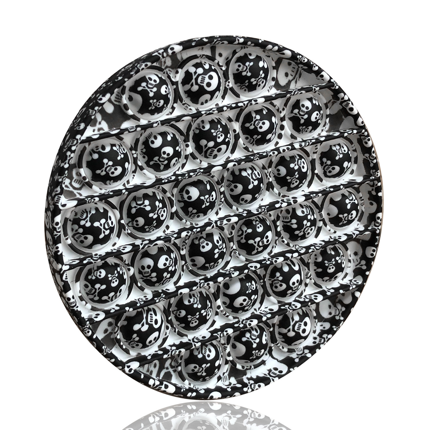 万圣节灭鼠先锋玩具双面骷髅头我是高手儿童桌面益智玩具