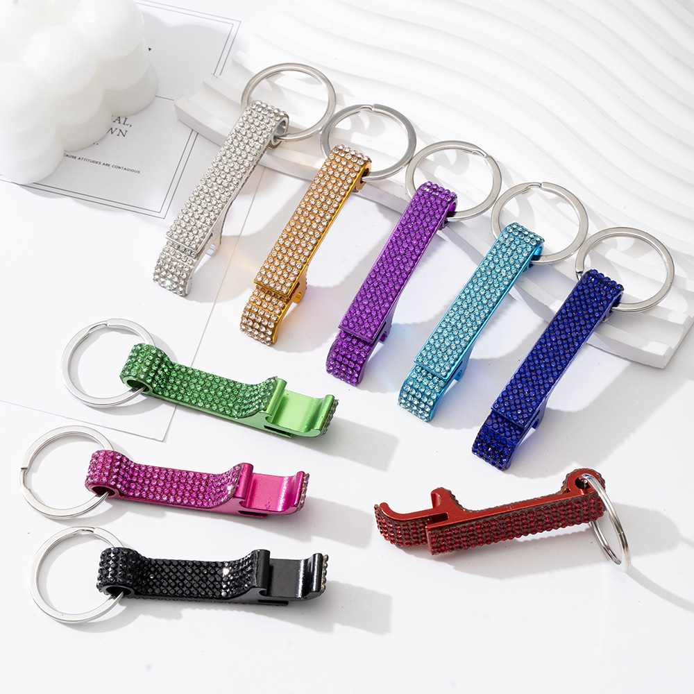 20g Weight Rhinestones Inlay Material Can Openers, Keychain Classification 1 Piece Quantity Daily Occasion Aluminium Alloy Material Geometric Pattern Unisex Gender Classic Style Style 1 Piece Classic Style Geometric Aluminium Alloy Rhinestones Unisex Can Openers Keychain 无