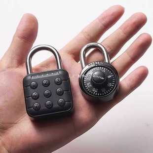 ✅ Smart Fingerprint Password Padlock Home Locker Student Dormitory Cabinet Tool Box Gym Outdoor Basket