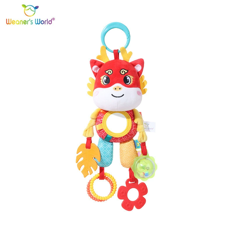 Weaner‘ world Plush toy for baby with animals, teether for bed, new collection