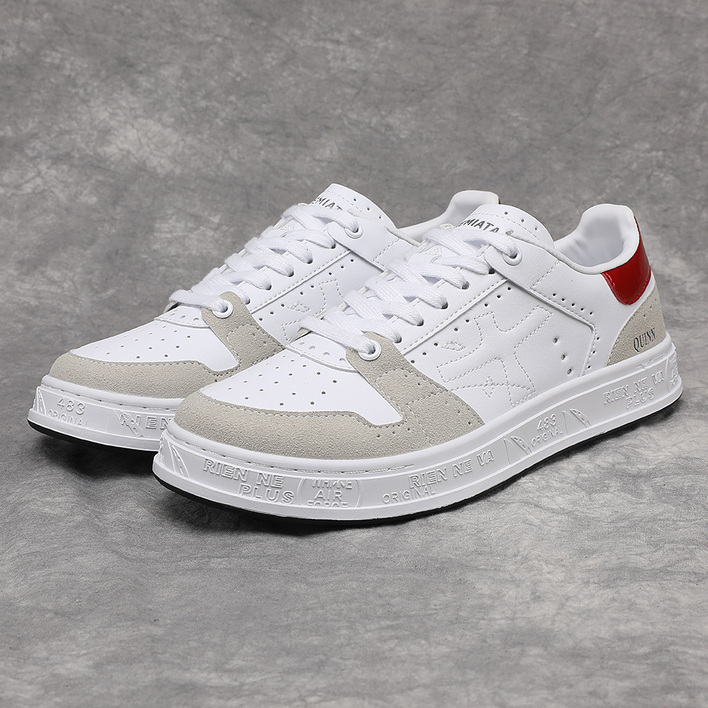 Comercio exterior transfronterizo nuevos zapatos masculinos premium, suela gruesa transpirable, zapatos deportivos casuales de cuero anti-pelú.