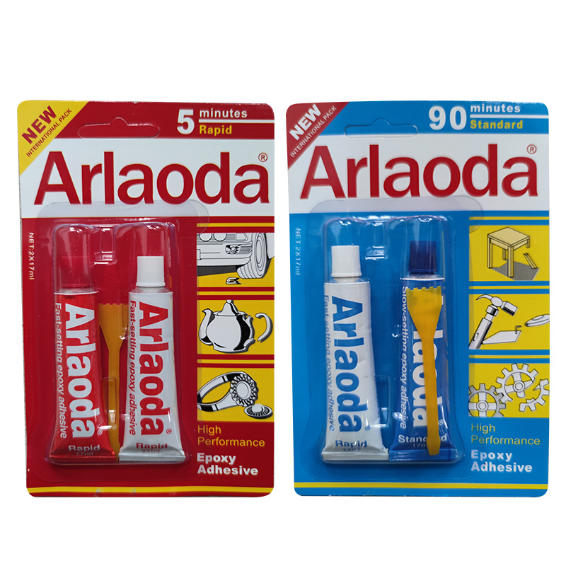 Ailaoda AB adhesive transparent epoxy 5-minute/90 minute universal adhesive for jewelry, amber, jade