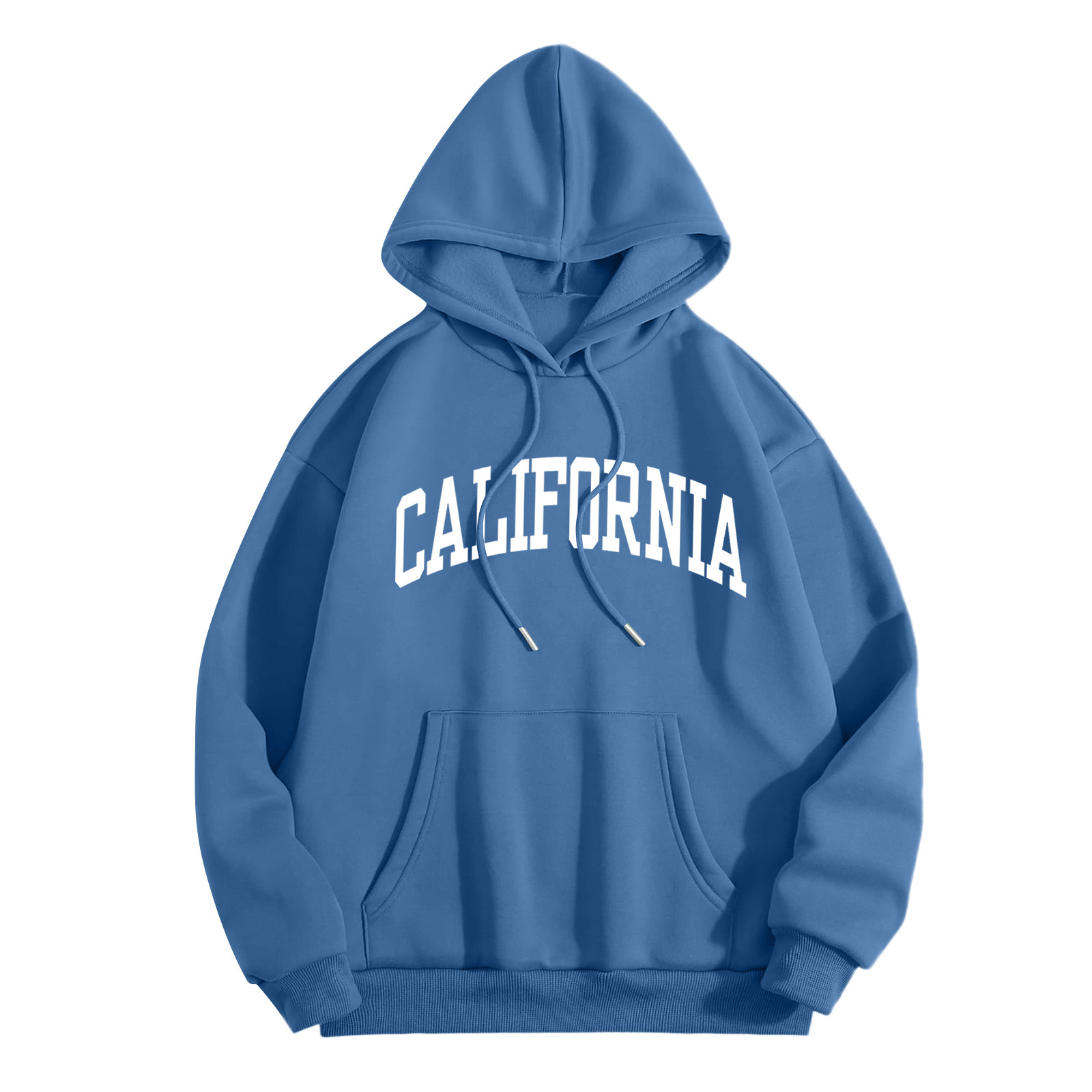 Estación independiente de comercio exterior de suministro transfronterizo CALIFORNIA impreso capucha con capucha manga larga otoño e invierno europeo y americano image 12