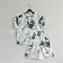 一次性浴服加厚汗蒸服男女加肥大码按摩桑拿服美容院睡衣旅行衣服