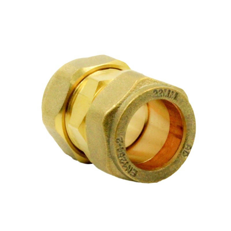 Tarjeta de latón manga alambre interno alambre exterior codo directo tee tubo de cobre Válvula de tubería de Plomería