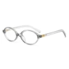 Transparent gray - white flat anti-blue light