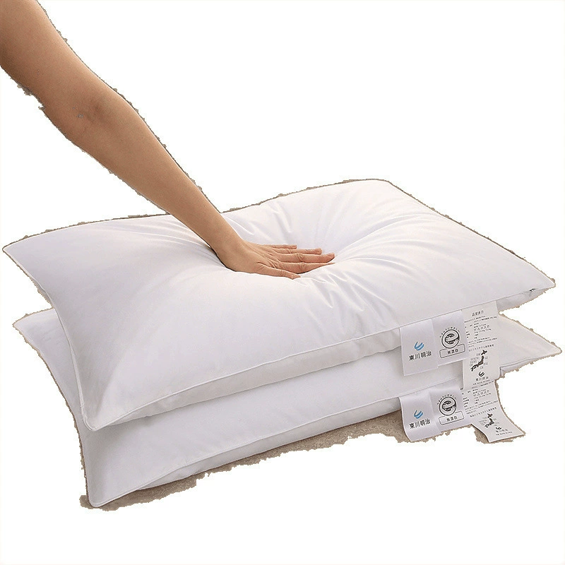 Japanese silk cotton pillow for home use, with neck protection