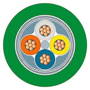 6XV1830-3EH10西门子DP总线电缆Profibus蓝色DP线