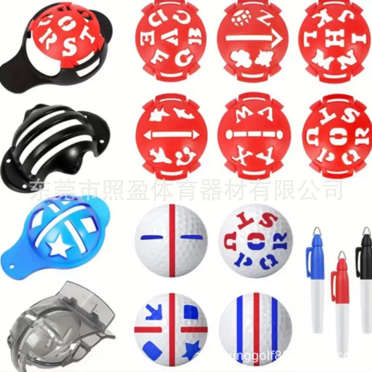 Гольф Скрибер Три линии Направление Художник Вентиляторы Поставки Гольф Скрибер Маркер