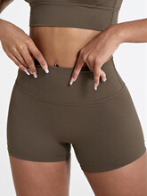 G 69938 High Waist Yoga Shorts �����٤�̿� �羳����