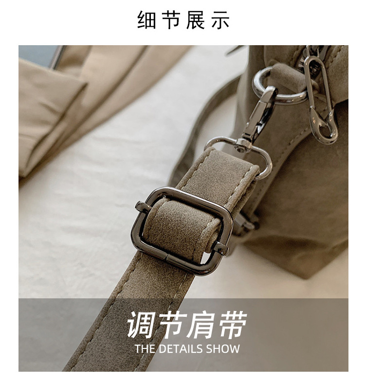 New cross-border foreign trade women's bag 2024 Retro casual handbag, European and American trend single-shoulder crossbody bag, tote bag for women undefined