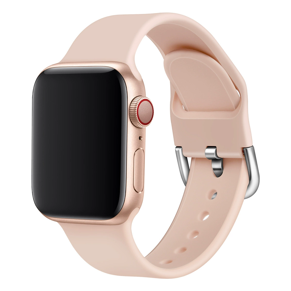 Применение браслета Apple Band 8 поколения Ultra/SE силиконовый монохромный ремешок для iWatch оптовая продажа