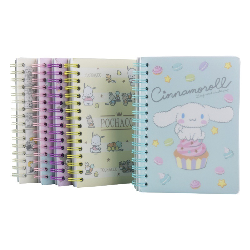 Cuaderno Espiral Colorido, Bloc de Notas para Estudiantes, Cuaderno Espiral con Dibujos Animados para Niñas, Agenda, Diario, Venta al por Mayor