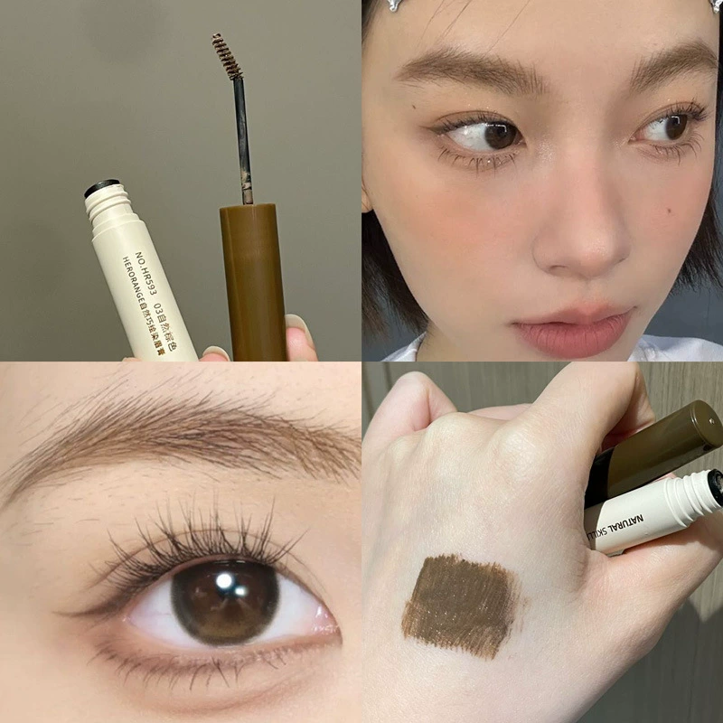 HERORANGE Waterproof eyebrow dye, long-term effect, styling, no smudge