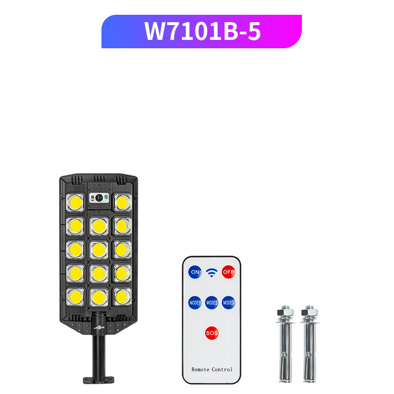 Cabeza plana lado 5 Copa óptica COB lámpara de calle retráctil tipo W7101B-5