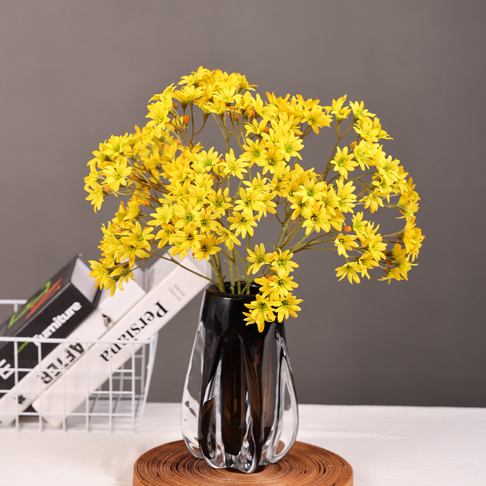 Simulated flower cherry blossom lilac small chrysanthemum high-end…