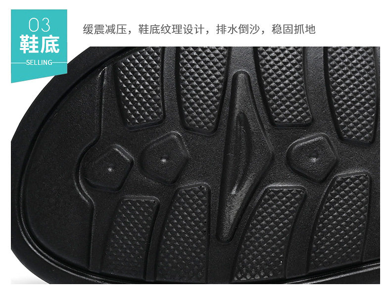 Dép xỏ ngón nam da bò lớp đầu chống trượt, phong cách casual đi ngoài trời — XQ2266 màu nâu, XQ2266 màu đen chi tiết 10