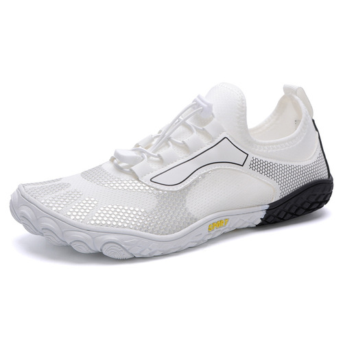 Cross-border new outdoor wading shoes for men, non-slip beach shoes, women's swimming shoes, indoor yoga fitness shoes, five-finger shoes for women
