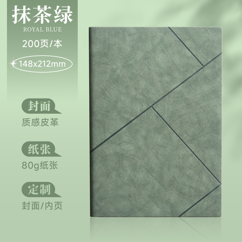 Cuaderno de negocios personalizado conjunto de caja de regalo a5 libro de cuero suave de alto valor de la cara cuaderno acompañante regalos al por mayor