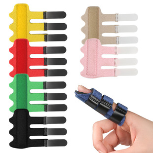 Finger Fixed Splint Hand Support Finger Bracket Steel Plate Five Finger Comfortable Fixed Sports Fingerguard