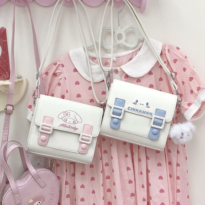 jk bag uniform bag niche women's bag messenger bag Pu bag shoulder portable crossbody color Cambridge bag lolita