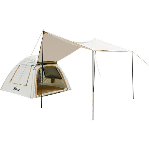 Outdoor camping sunshade canopy, portable foldable automatic pop-up, no assembly required, integrated air tent