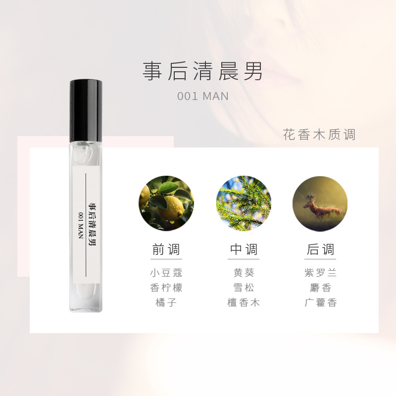 그 이후의 이른 아침 남자