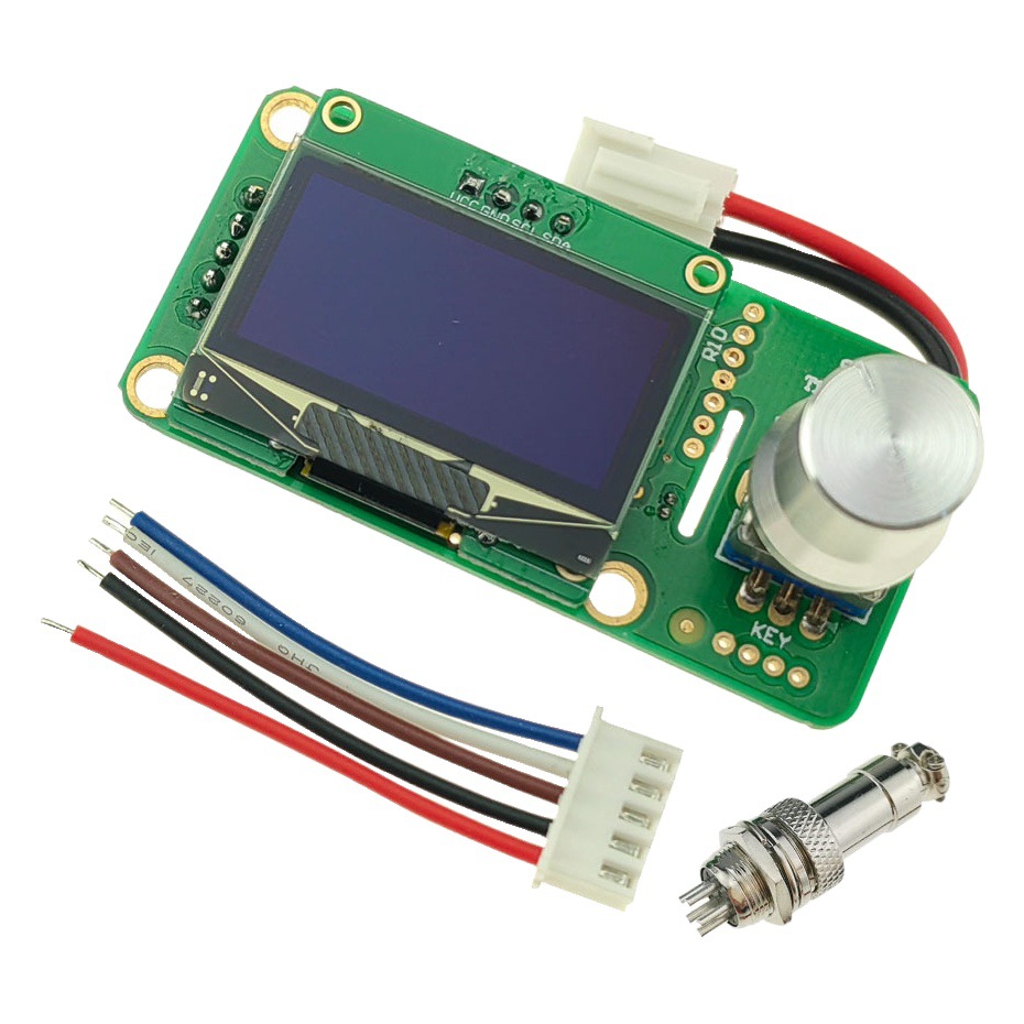 Ksger pantalla grande T12 DIY Estación de soldadura panel Control cabeza STM32 OLED 2,1 s reparación del teléfono móvil ordenador