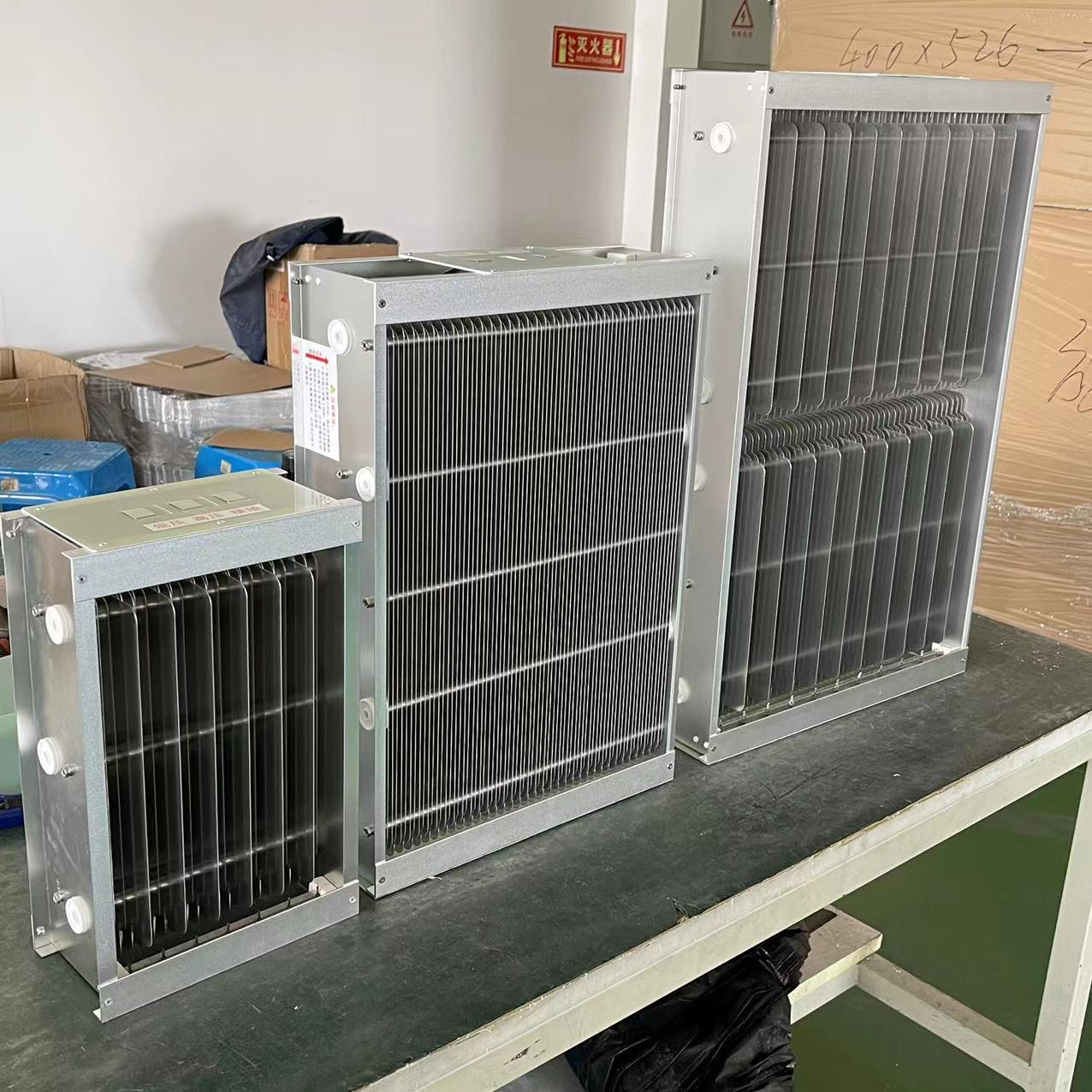 静电集尘器  静电集尘箱 管道新风空气净化消毒风道式电子除尘器