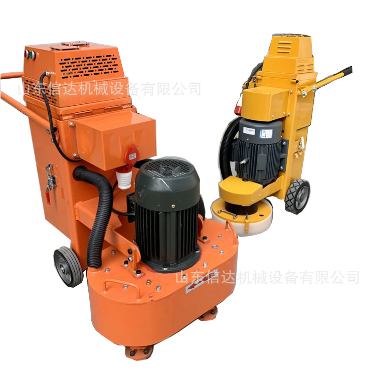 CD400地面研磨机硬化四盘研磨机 固化剂研磨机手推式变频式打磨机