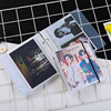 Star album small card 3/4/5/6 inch glue sleeve transparent PP live page ticket ticket ticket movie ticket storage volume