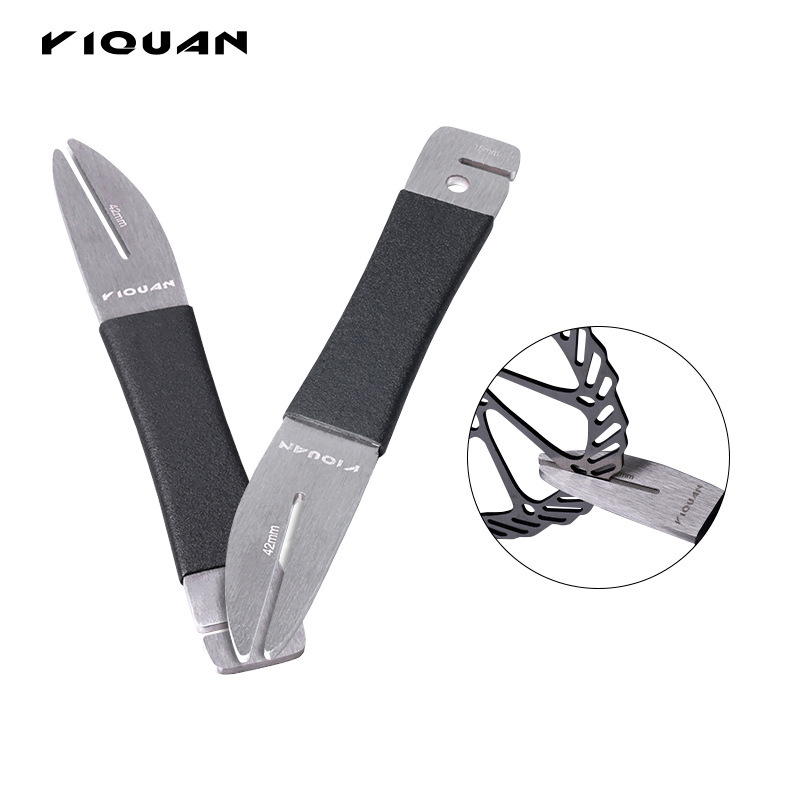 Bicycle Disc Correction Wrench Mountain Road Bike Stainless Steel Anti-Scratch Disc Deformation Correction Adjustment Correction Tool Bicycle Disc Correction Wrench Mountain Road Bike Stainless Steel Anti-Scratch Disc Deformation Correction Adjustment Correction Tool