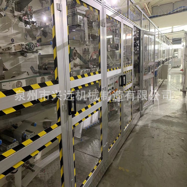 泉州兴远全伺服大环腰婴儿纸尿裤生产线