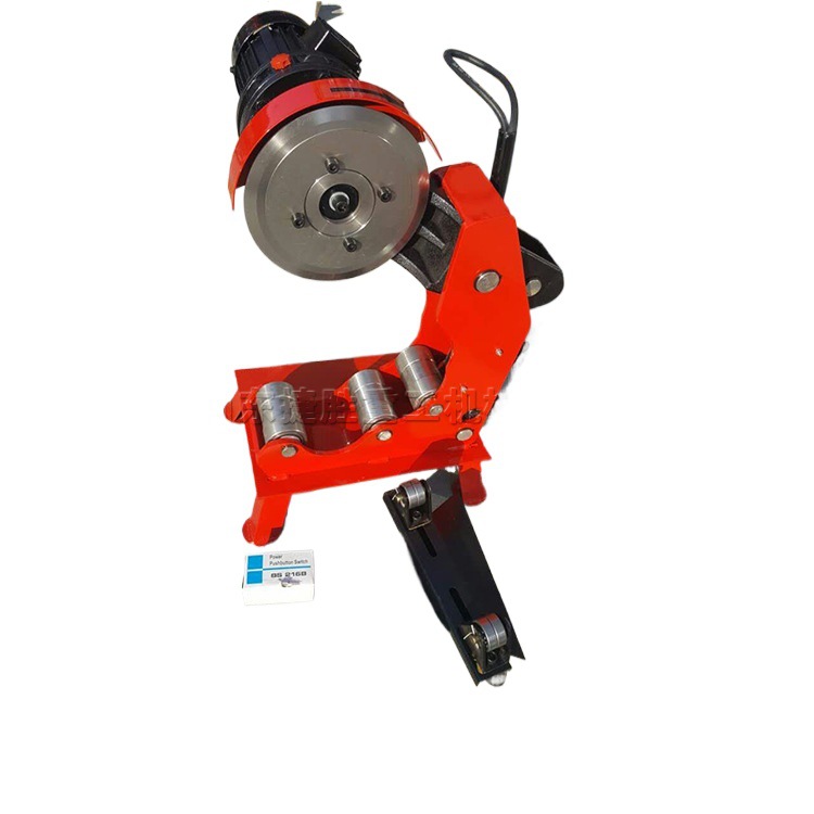 Tubo de acero galvanizado máquina de corte de tubo espiral revestimiento de tubo de plástico máquina de corte de tubo de metal portátil pequeña máquina de corte de tubo