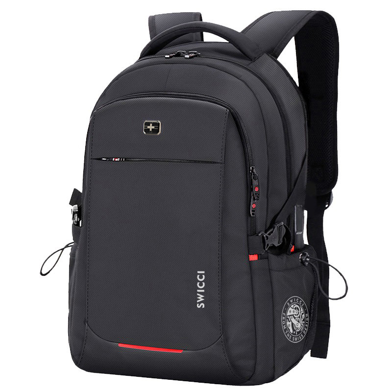 Ruilaishi Men's Casual Backpack 17.3inch Laptop Bag Backpack Business Large Capacity School Bag Mountaineering Bag