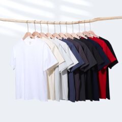 ソロナ重ポンド240グラム冷感丸首半袖tシャツ男5a抗菌機能性速乾紫外線防止上着