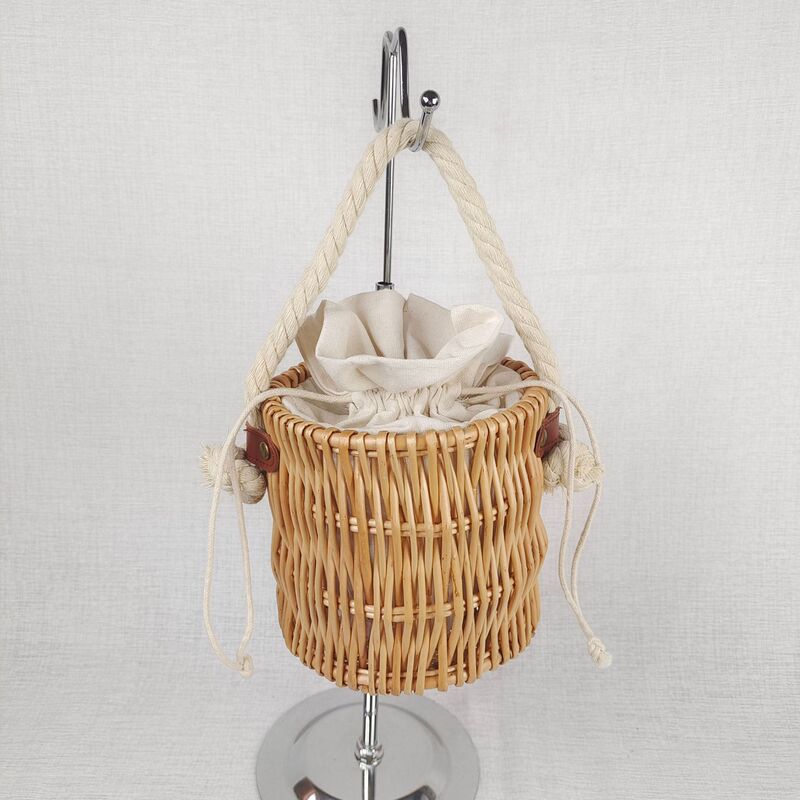 New Fresh Straw Wool Bag Willow Women's Handbag Women's Shoulder Bag