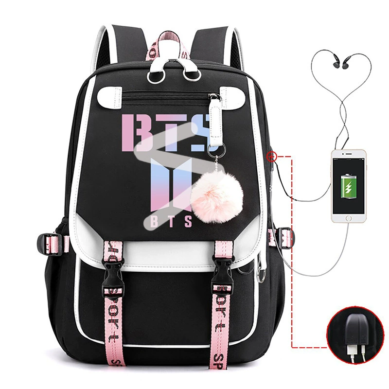 (Cross-border trading), trend capacious backpack, Korean style, for secondary school