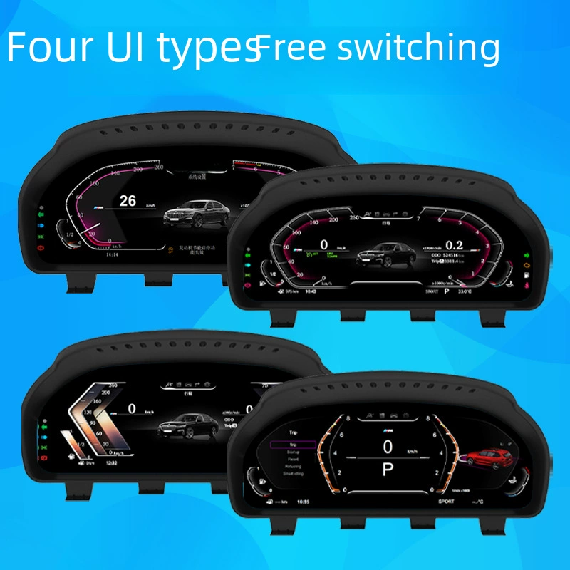 Подходит для полного обновления панели приборов BMW 5 серии F10/F11/F18 LCD приборная панель, скорость, изменение скорости