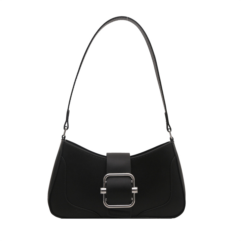 Versión coreana del bolso de axila de alta gama, popular de este año, bolso de palo francés de estilo occidental, diseño de nicho, bolso de hombro de temperamento de moda, viaje