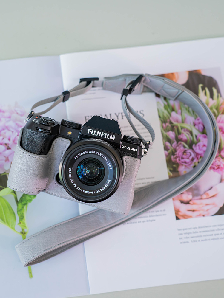 Funda protectora Fuji XS20 Bolsa para cámara XS10 Funda de cuero de segunda generación XH2S Bolsa base XT5X100VI Accesorios