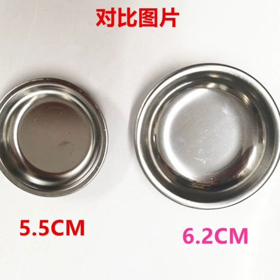 Маленькое круглое блюдо из нержавеющей стали мини приправа 6,2 см приправа соевый соус блюдо чили 6,5 многоцелевой поднос для посуды