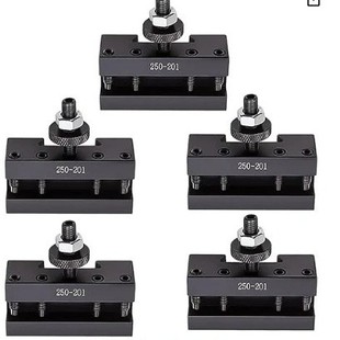 250-201Bxa # 1 Quick Change Turning and Facing Lathe Tool Holder (5-Piece Set)