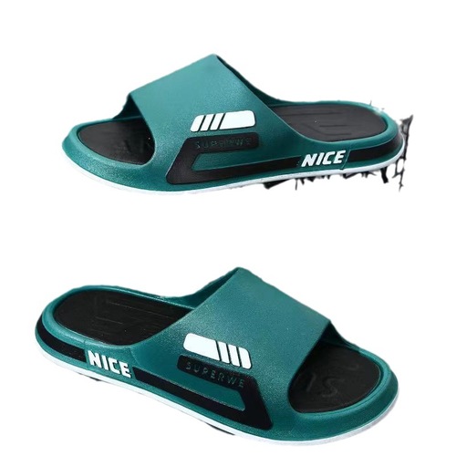 Trendy Fashion Men's Slippers 2024 New Home Interior Anti-Slip Bathroom Cooling Slippers for Men Summer Outdoor Wear