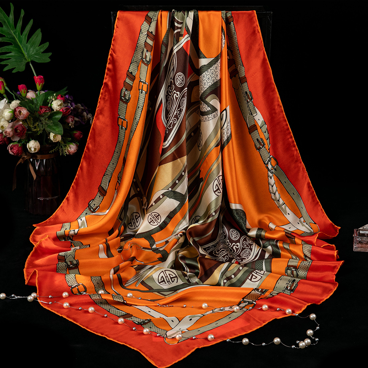 오렌지 먼지 가장자리