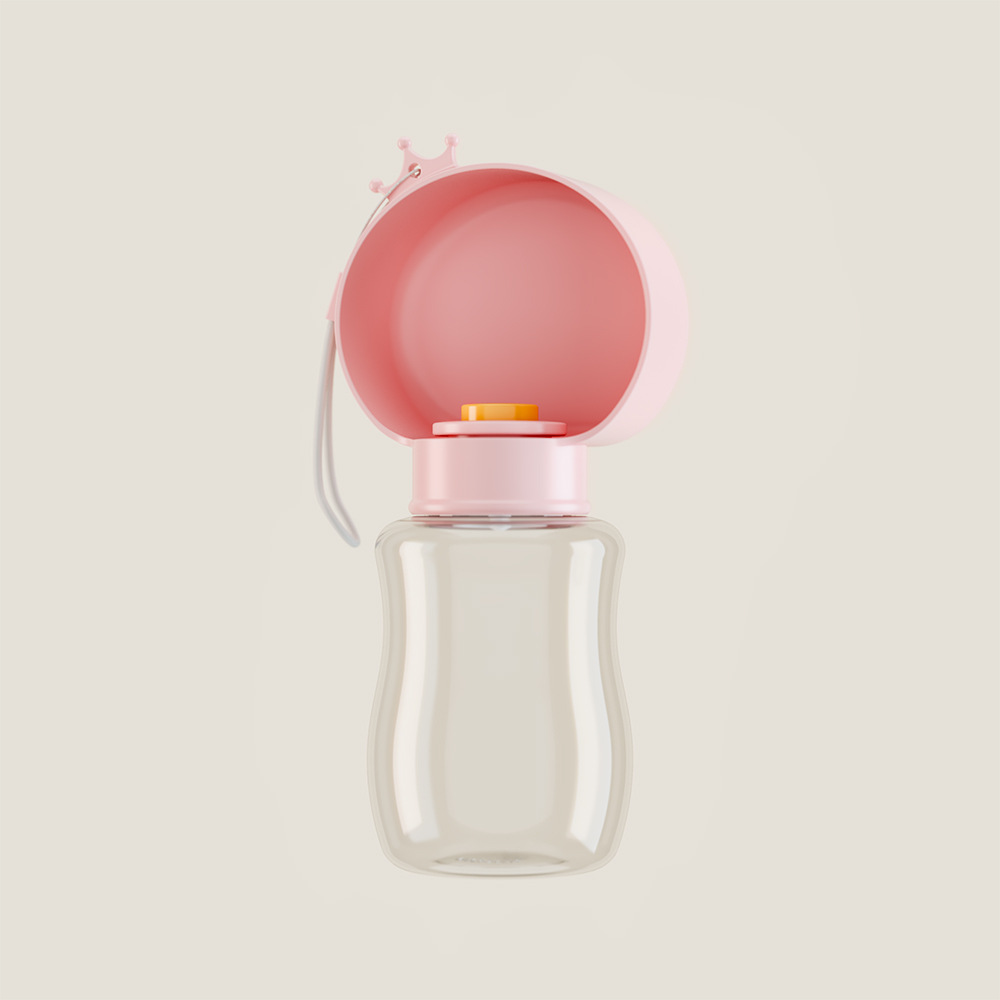 Taza para beber para perros, taza portátil para mascotas original, agua y comida, alimentador de agua al aire libre para perros pequeños y medianos