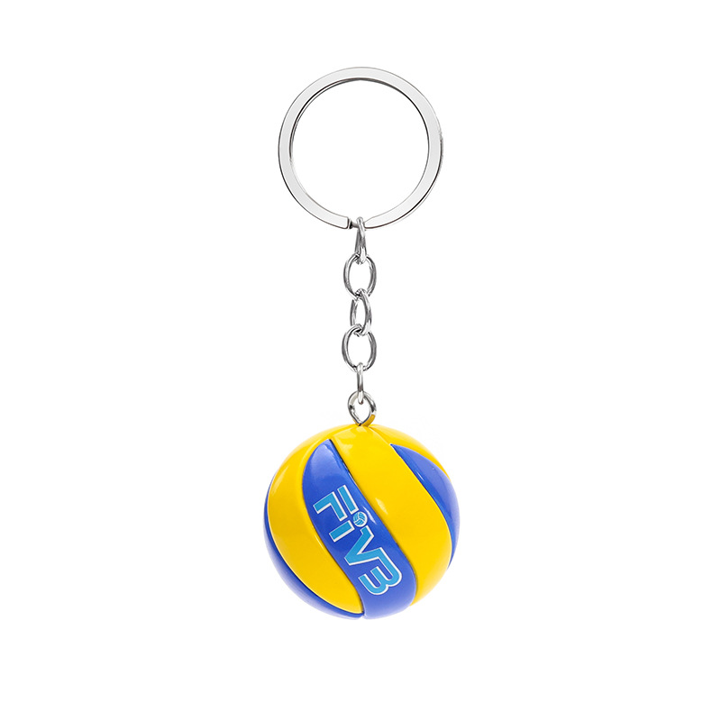 Llavero de voleibol, bolsos, colgantes, colgantes, recuerdos deportivos para estudiantes, premios de competiciones deportivas, regalos creativos