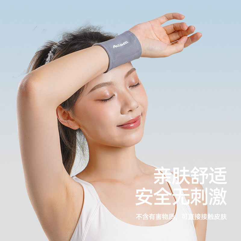 Brazalete deportiva de muñeca de muñeca succión de sudor toallas para correr mujeres acondicionamiento físico de verano equipo de toallas secas rápidas muñeca fría ahora